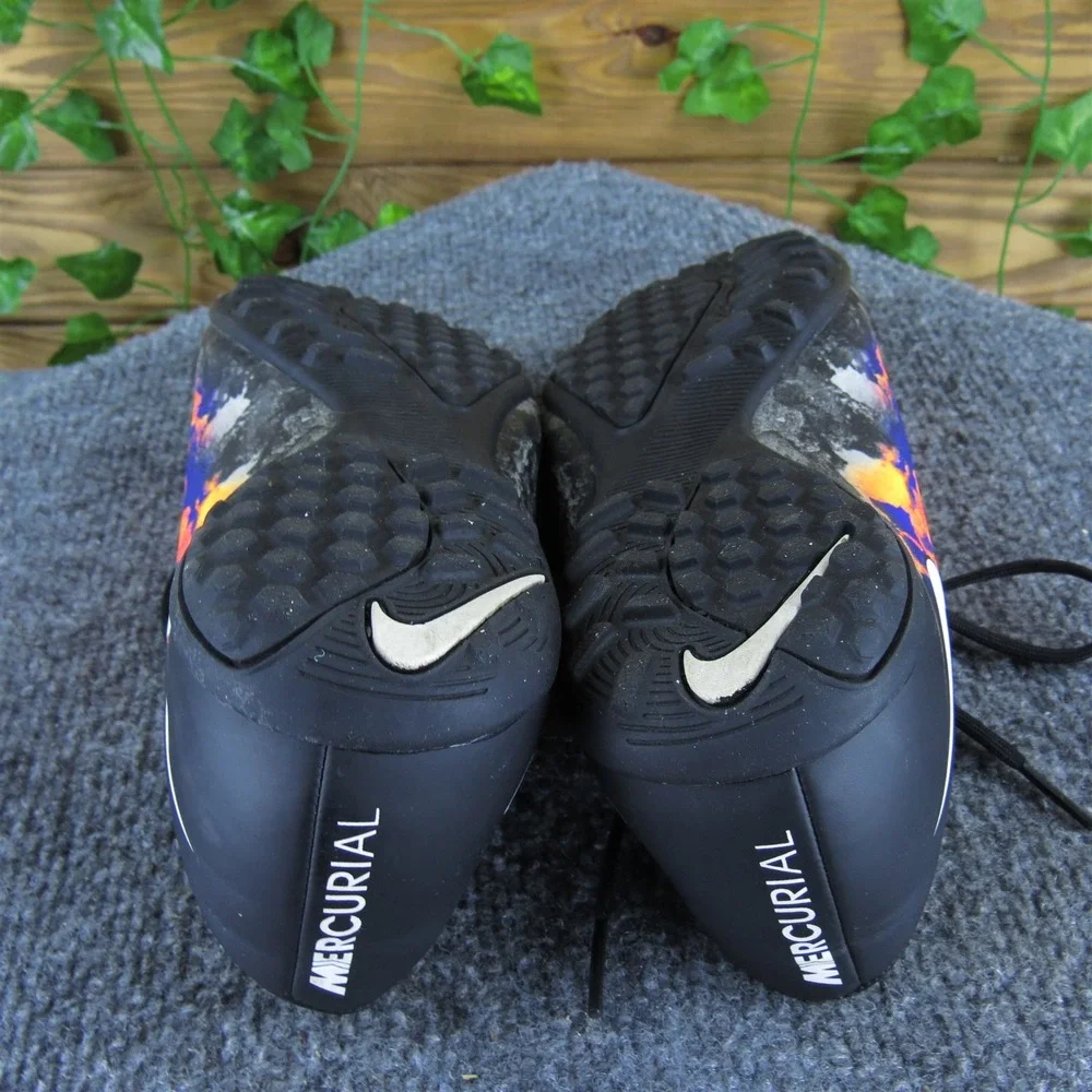 Nike Sneaker Mercurial CR7 Soccer Boys Y 6 Athletic Black Synthetic‎ Lace Up